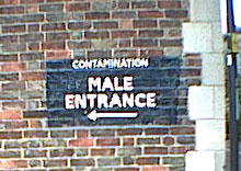 Contamination: Male Entrance